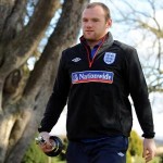 Rooney az angol válogatott edzőruhájában