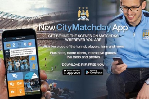 Manchaster City mobile app