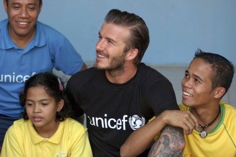 David Beckham az UNICEF nagykövete