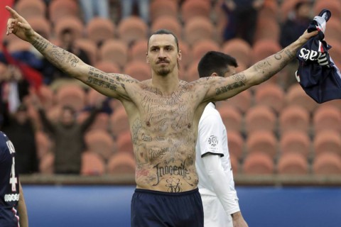 Zlatan Ibrahimovic tetoválásai